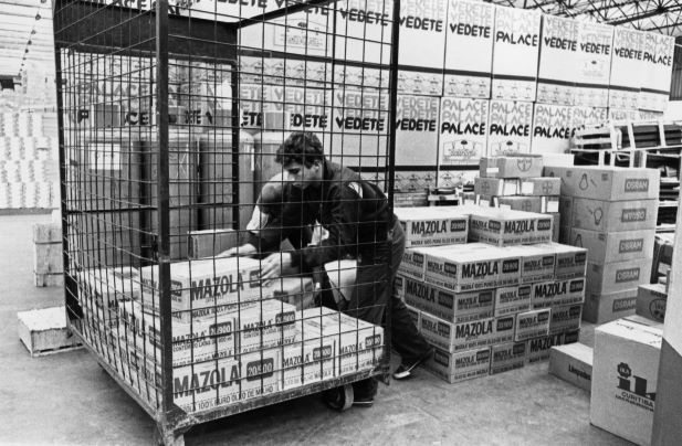 As caixas de papelão As caixas de papelão