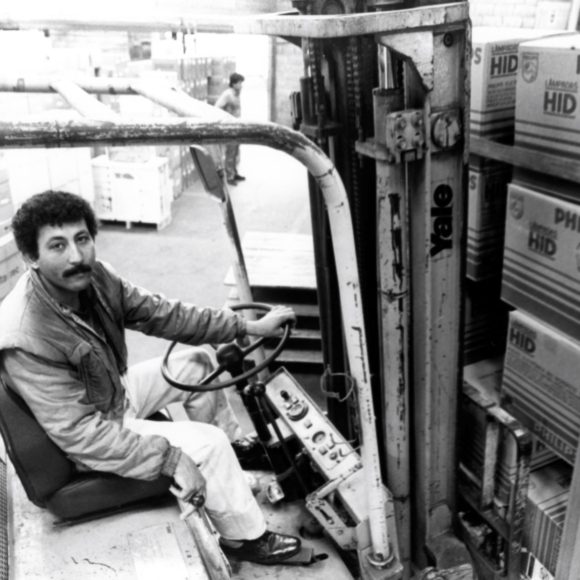 Empilhadeira na logística