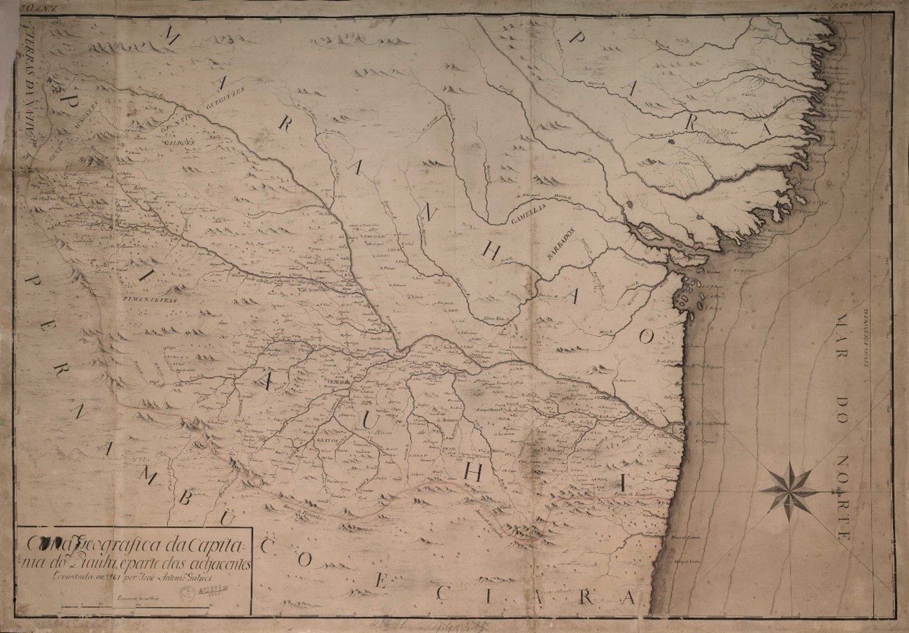 Carta topografica da capitania de S. Paulo, e seus certoens, em