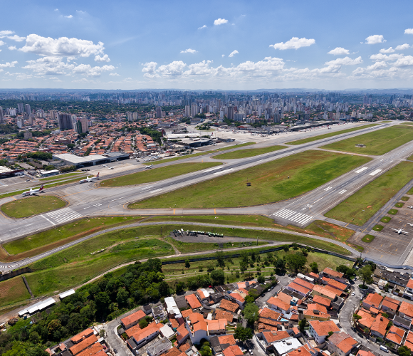 Inauguração do Aeroporto de Congonhas (SP)