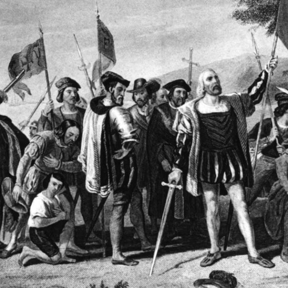 Chegada de Cristóvao Colombo à América