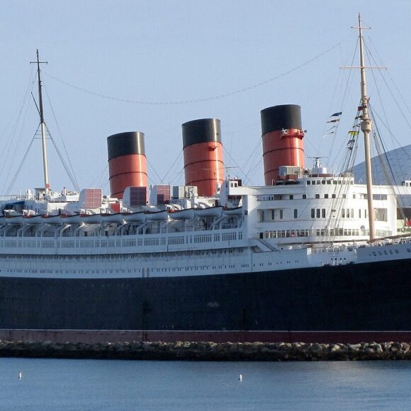 Lançamento do transatlântico RMS Queen Mary