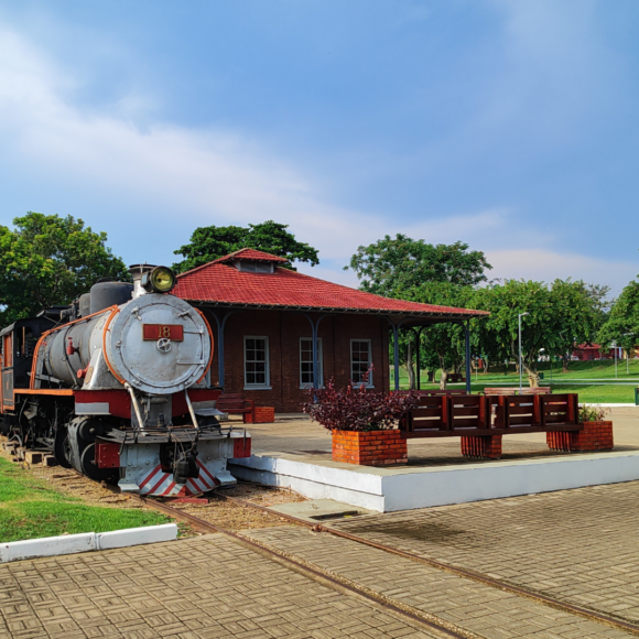 Inauguração estrada de ferro Madeira-Mamoré