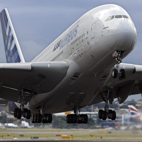 Apresentação oficial do AirBus 380 na França
