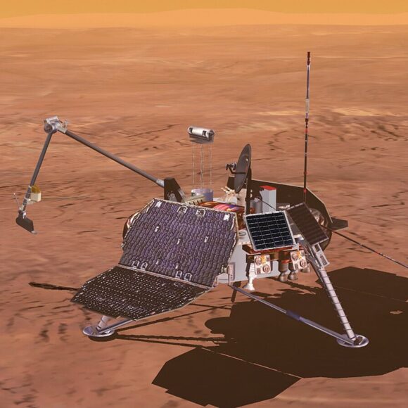 Lançamento da sonda espacial norte-americana Mars Polar Lander Lançamento da sonda espacial norte-americana Mars Polar Lander