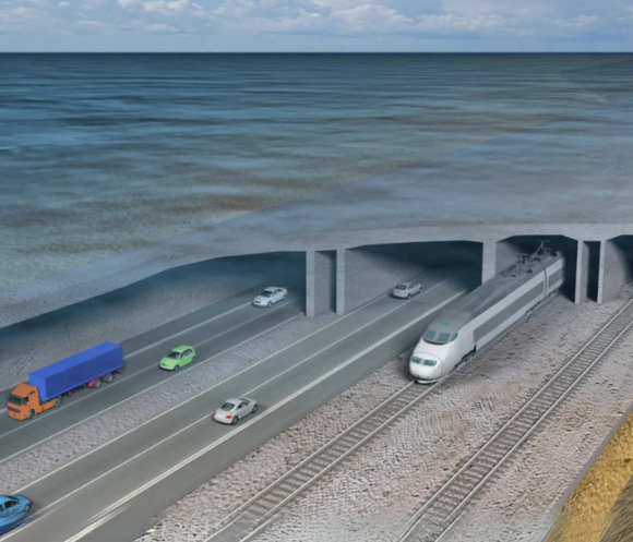 Inauguração do Túnel Seikan, no Japão