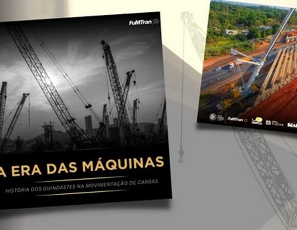 Concluída a captação de recursos para o livro “A Era das Máquinas – História dos Guindastes no Brasil”