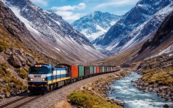 Inaugurada a Ferrovia Transandina que liga Chile e Argentina