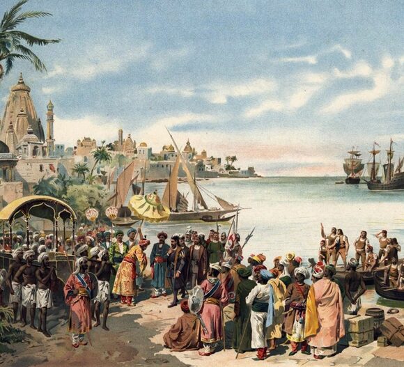 Chegada de Vasco da Gama à Índia