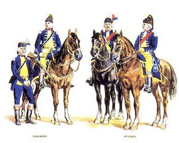 Criação do Regimento Regular de Cavalaria de Minas