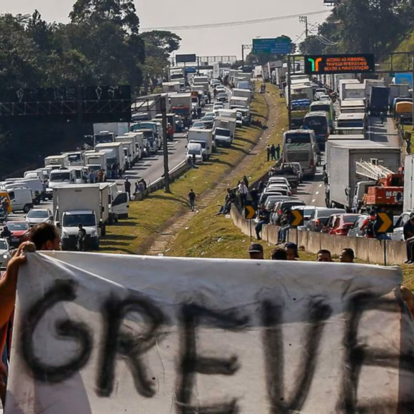 Início da greve dos caminhoneiros em 2018