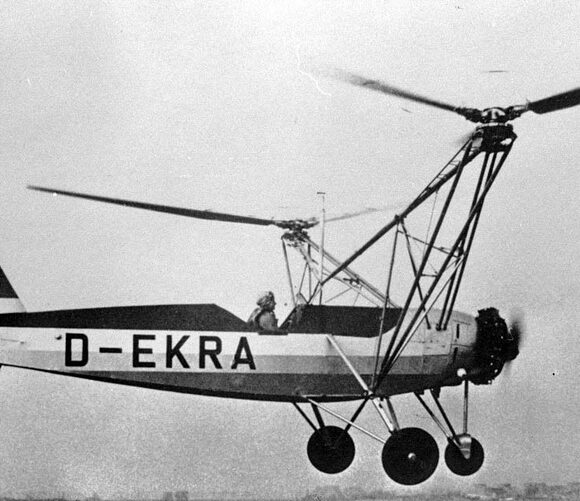 Voo inaugural do Focke-Wulf Fw 61 Voo inaugural do Focke-Wulf Fw 61