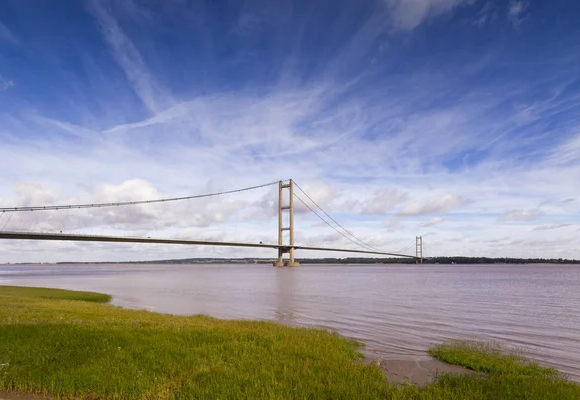 Abertura ao tráfego da Ponte Humber Abertura ao tráfego da Ponte Humber