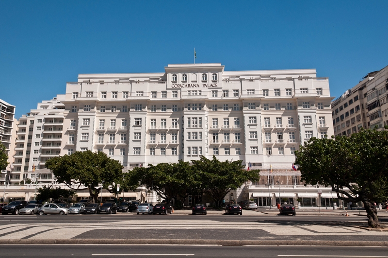 Inauguração do hotel Copacabana Palace, no Rio de Janeiro