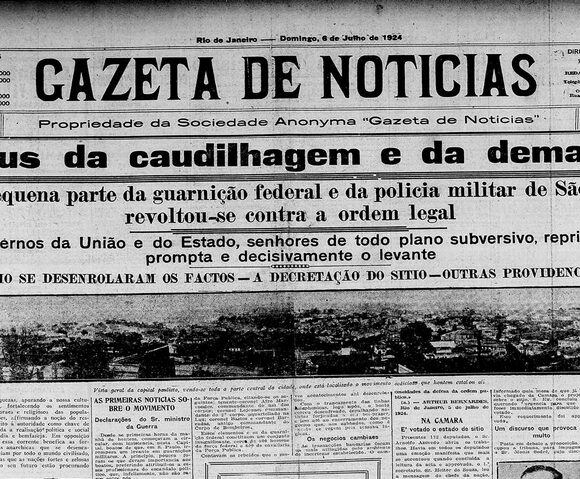 Fundação Jornal carioca Gazeta de Notícias Fundação Jornal carioca Gazeta de Notícias
