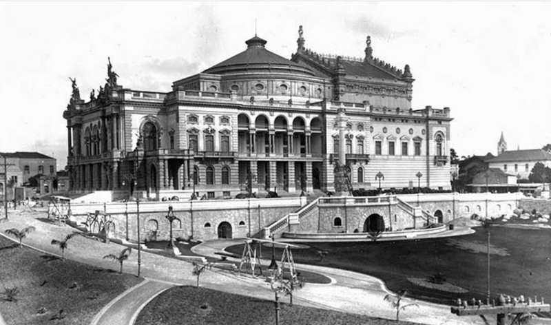 Inauguração do Theatro Municipal de São Paulo