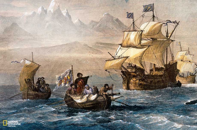 Iniciada a primeira viagem de circum-navegação do mundo
